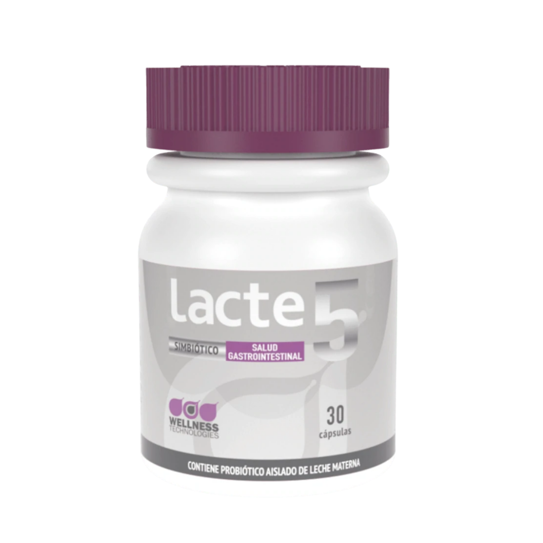 Probiótico lacte 5 gastrointestinal-30 cáps