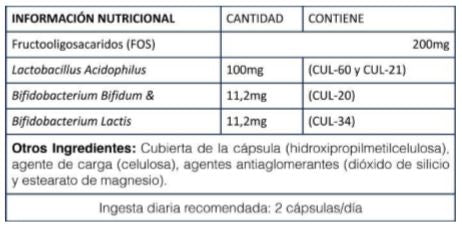 Bioacidophilus 20B-60 cáps