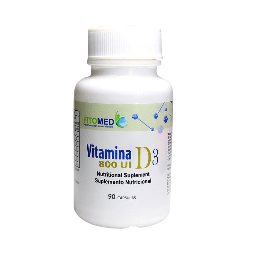 Vitamina D3 800 UI-90 cáps