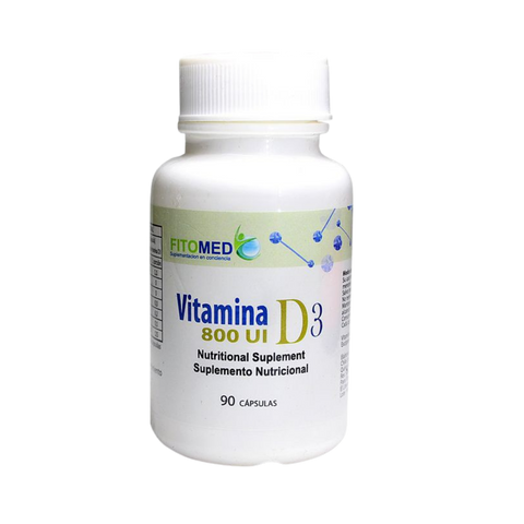 Vitamina D3 800 UI-90 cáps