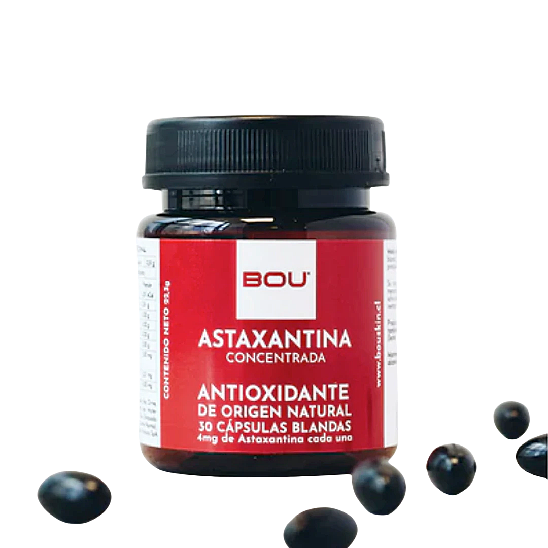 Astaxantina (con luteína y betacaroteno) 4 mg-30 cáps blandas