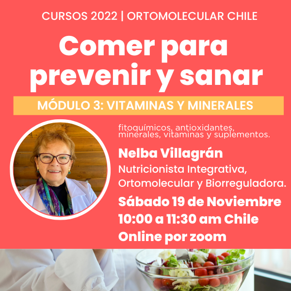 Cursos Ortomolecular Chile