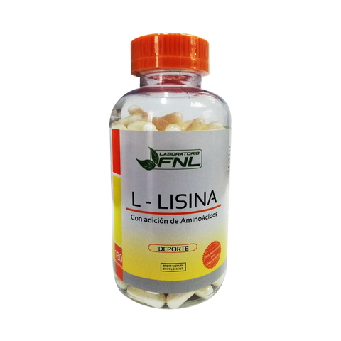 L-lisina 1.000 mg-180 cáps