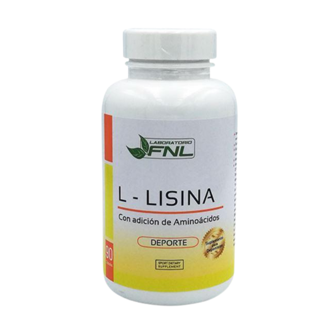 L-lisina 500 mg-90 cáps