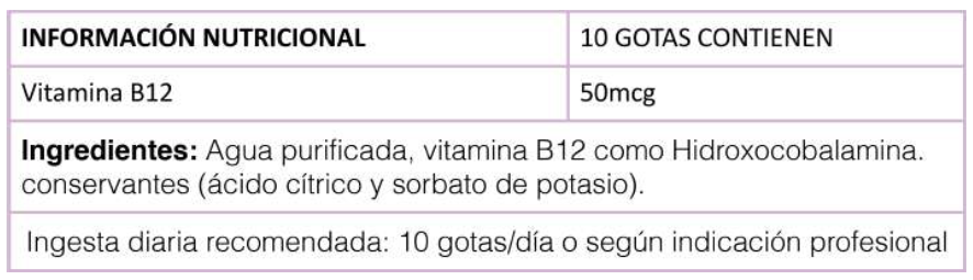 Nutrisorb vitamina B12 líquida-15 ml